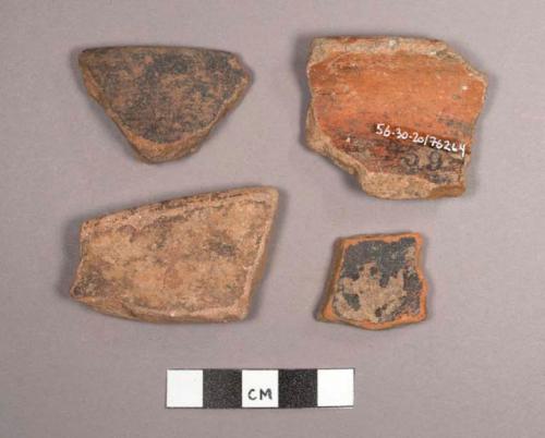 Polvero Black Potsherds: Variety Unspecified (G-3, Orange Paste)