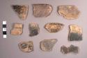 Polvero Black Potsherds: Variety Unspecified (G-4)