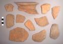 Sapote Striated Potsherds: Variety Unspecified
