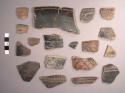 Lechugal Incised Potsherds: Macaw Bank Variety