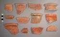 Sierra Red Potsherds: Variety Unspecified