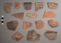 Sierra Red Bowl Sherds: Joventud Variety (Maroon-brown-early)