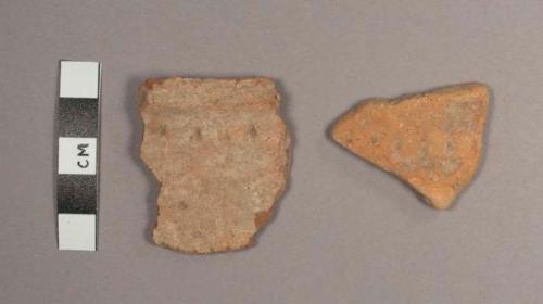 Paila Unslipped Potsherds: Barton Creek Indented- 1