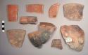 Vaquero Creek Red Bowl Sherds: Vaquero Creek Variety