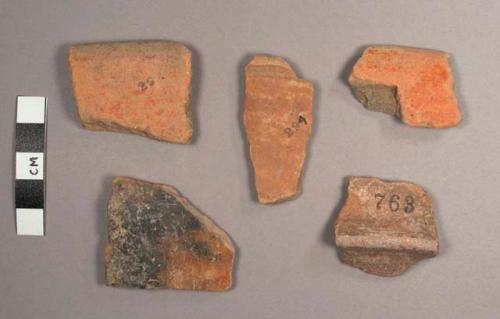 San Antonio Golden-brown Potsherds: Variety Unspecified