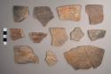 San Felipe Brown Bowl Sherds: San Felipe Variety