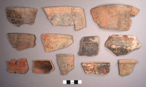 Vaquero Creek Red Bowl Sherds: Vaquero Creek Variety