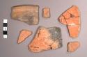 Escobal Red-on-buff Bowl Sherds: Variety Unspecified