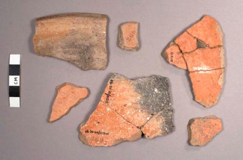 Escobal Red-on-buff Bowl Sherds: Variety Unspecified