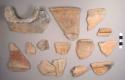 San Antonio Golden-brown Bowl Sherds: San Antonio Variety