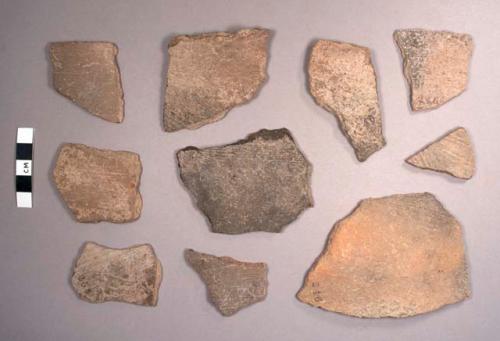 Stumped Creek Striated Potsherds: Variety Unspecified