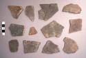 Stumped Creek Striated Potsherds: Z-2 Variety