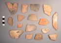 Flor Cream Potsherds: Variety Unspecified, H-4