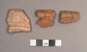 Accordian Incised Potsherds: Variety Unspecified