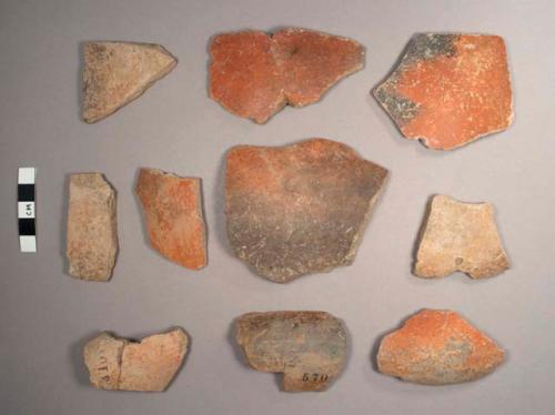 Red Hillbank Potsherds (Thick-walled)