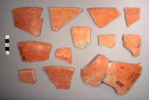 Hillbank Red Bowl Sherds: Rockdondo Variety