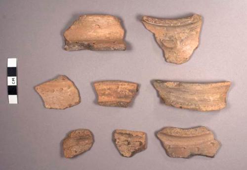 Sapote Striated Potsherds: Z-4, Impressed Variety