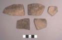 White Cliff Striated Potsherds: Z-5 Appliquéd