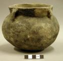 Ceramic vessel, complete, four handles