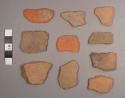 Jocote Orange-brown Potsherds: Assorted Varieties