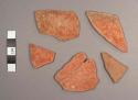 Savana Orange Potsherds: Variety Unspecified, Thin-walled