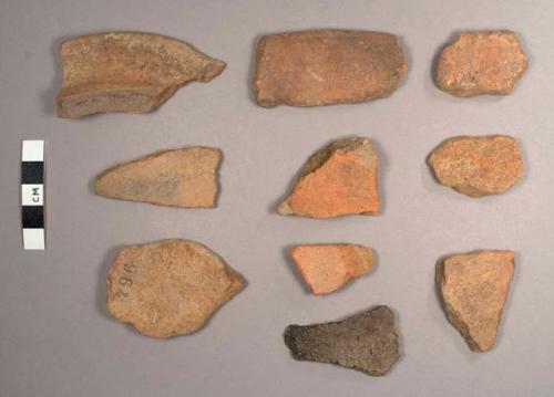 Jocote Orange-brown Potsherds: Assorted Varieties