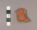 Mold-made pottery figurine whistle