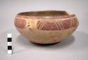1 pottery vessel