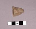 Flint projectile point fragment