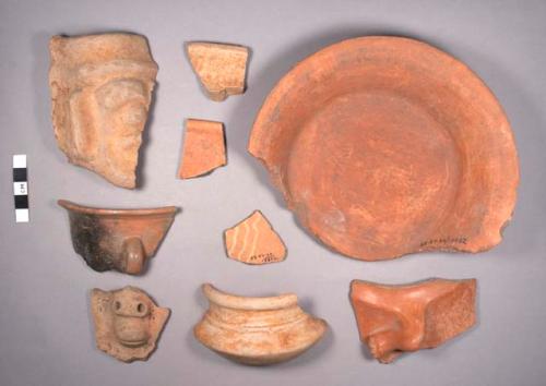 14 Usulatan ware sherds