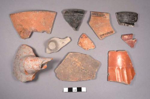 35 potsherds