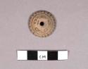 Pottery spindle whorl