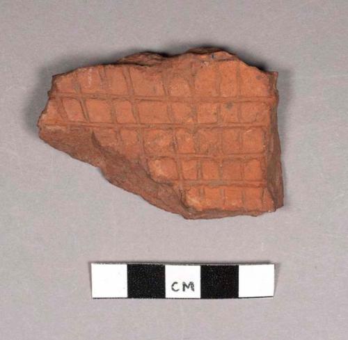 Fragments of pottery