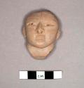 Pottery head - Archaic type