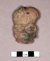 Head of terracotta figure