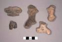 Pottery figurine bodies
