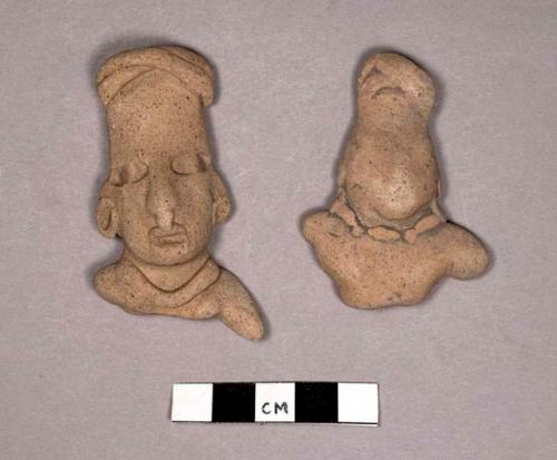 Fragment of terracotta figure