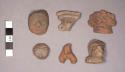 Ceramic figurine fragments