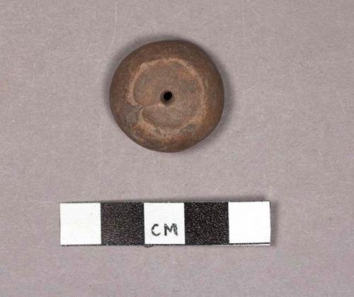 Pottery spindle whorl