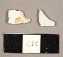 Pearlware sherds