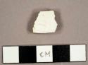 Whiteware sherd