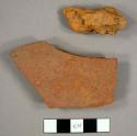 Brick fragments, including one possible tile fragment