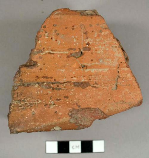 Brick fragment, possibly handmade