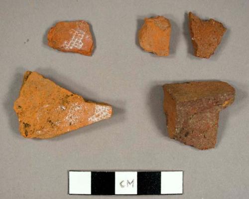 Brick fragments, including possible tile fragments