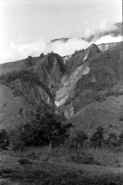 Erosion gorge at Hitigima