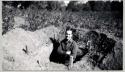 Lower Mississippi Survey.  Warren Eames in test pit at Mayersville site