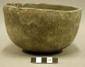 Ceramic complete vessel, plain bowl