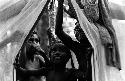 Karl Heider negatives, New Guinea; Children in tent