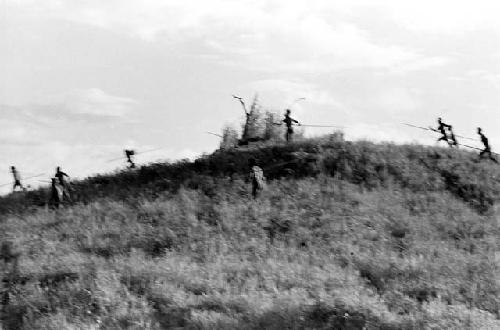 Karl Heider negatives, New Guinea; Charge by Wittaia