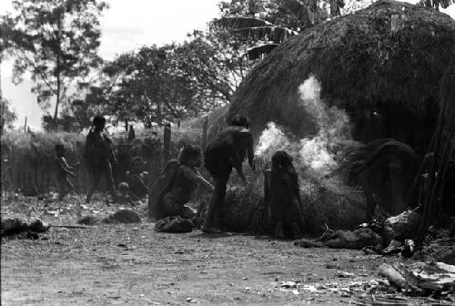 women open steam pit